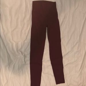 aerie red/burgundy langgings